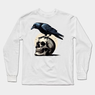 the crow Long Sleeve T-Shirt